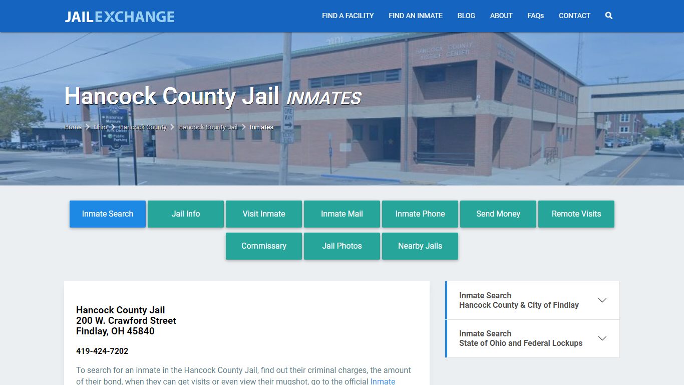 Hancock County Inmate Search | Arrests & Mugshots | OH - JAIL EXCHANGE